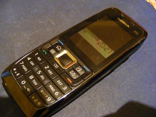 Nokia e51 - My Nokia e51- one of the best smartphones on the markt. it's has a fast processor- 392MHz, 16 Mil. colors, WiFi and many other functions and it's the best phone from the business class for me.