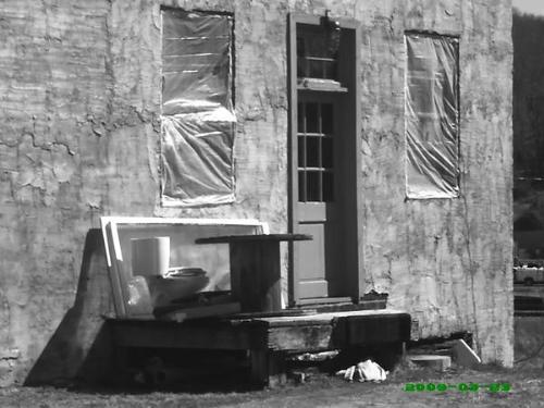 vacant photograph - originial work...one of my walks with my daugher, still life i guess you could say...