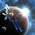 Solar Cell - Absorbs energy from the sun. The closer you are the more energy you get.