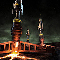 Spice mine - A building that mines for spice, a resource used for fuel for ships.