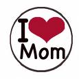 I Love Mom - This is the image of the letter of I LOVE MOM