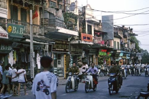 Market Street - A typical market street in Vietnam.