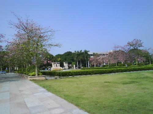 guangzhou - this is the campus district in Guangzhou city.