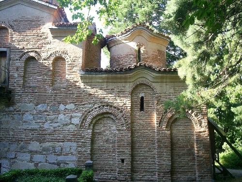 Boyana church 2 - Another picture of Boyaan church. It was rebuilt in 2007 after years of restoration.