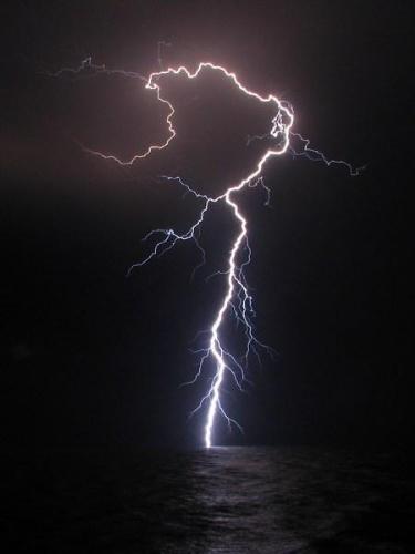 Lightning question mark - Very cool picture
