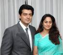ajith with his wife - this is the photo of the ajith and his wife shalini