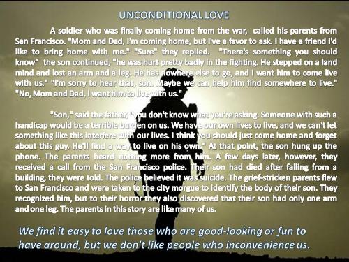 Help Others - This is a thought provoking wallpaper with a story on it which says to help others.