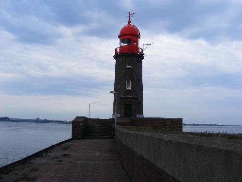 Lighthouse - The lighthouse in Bremershaven was built in 1923.
