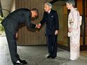 President Obama and Emperor Akihihito - Recently US President Visited Japan. He met with Emperor Akihito and Empress Michiko.
When Emperor welcome the President Then Obama shake hand with Akihito bowing down his head. This gesture of Obama raised huge criticism In the United States.