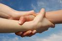 help others - this is the image of the helping hands