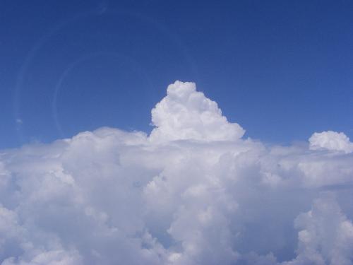 A look from the plane - A sky view, looked from the plane. That was during my travel to Germany.