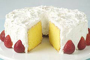 sour cream cake - creamy cake
