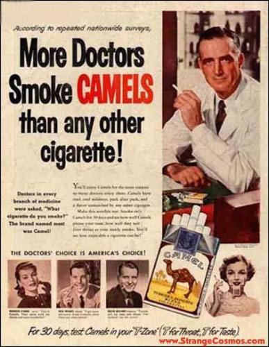 Smoking Doctors - Wow, these doctors are really health conscious!