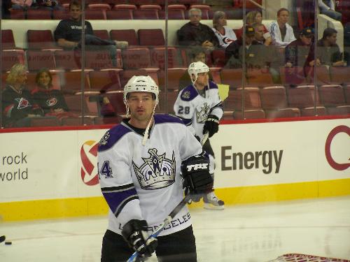 Justin Williams - Got a great photo of Justin when the Kings were here playing the Canes!!