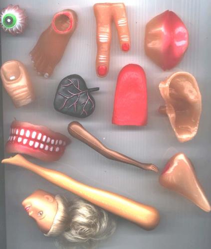 know yours? - Different body parts replica.