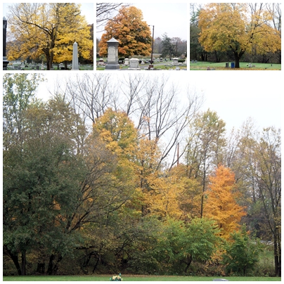 Collage - Indiana fall scene collage
