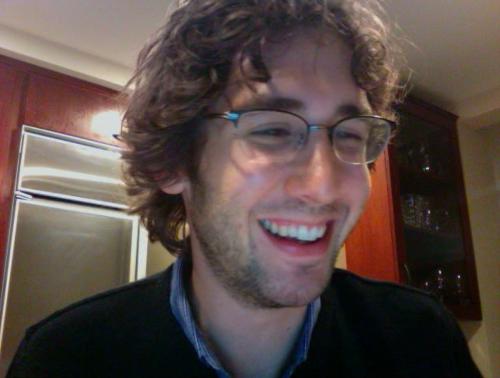 people - A screen cap I took off Josh Groban's video blog.