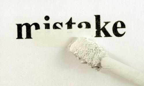 mistakes - Even Homer sometimes nods but not all people can correct their errors and draw on the experience, which is the kep to improve ourselves.