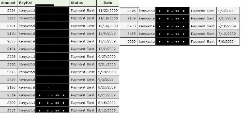 IMRC Payment Proof 11/22/09 - This is my 19th payment from IM Report Card!!!