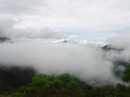 Clouds -  This photo is took from top of a Mountain!