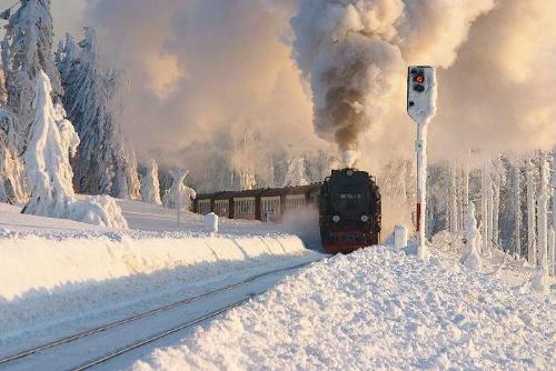 winter - train
