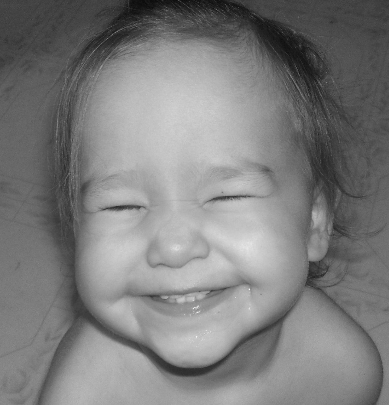 My baby Leah - This is my one year old twin baby girl