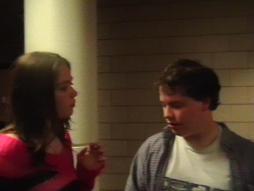 caught staring at women's boobs - what are looking at?