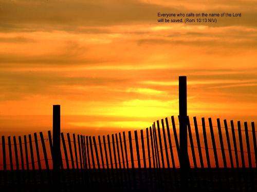 Sunset - It's a beautiful sunset in a beach