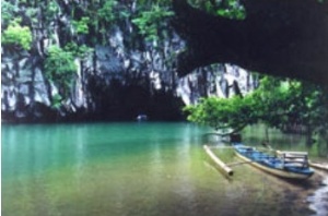 Underground River - Palawan - nominated for 'The New 7 Wonders of the World'.. the longest navigated underground river in the world... it flows 8.2km long.