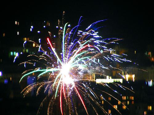 Fireworks 2 - Another fireworks scene in the New Years night.