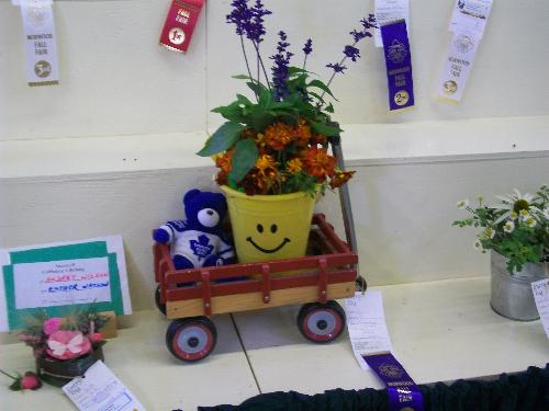 Happy Face Basket - Taken at the Norwood Fall Fair 2009.