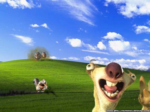 windows ice age - Its a funny thought and lot of hardwork put together in photoshop