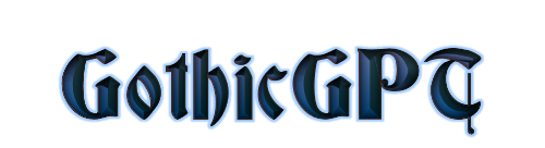 Gothic GPT - The logo of GothicGPT
