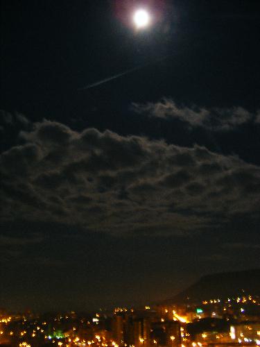 Night view - A night view over Shumen. The picture is taken from the terrace in the hostel.
