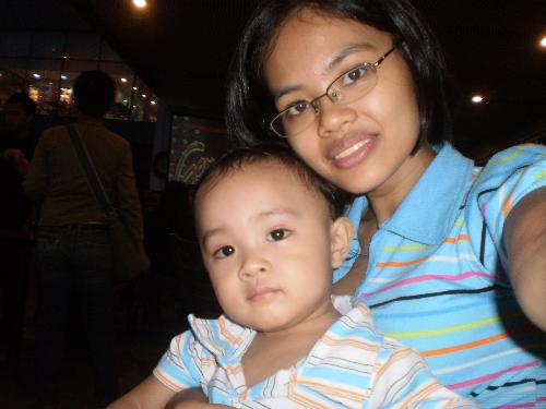 Moomy and baby - My wife and my son