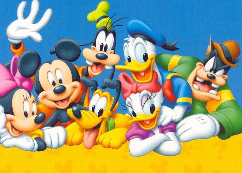 Disney Friends - Donald, Mickey, and other Disney friends