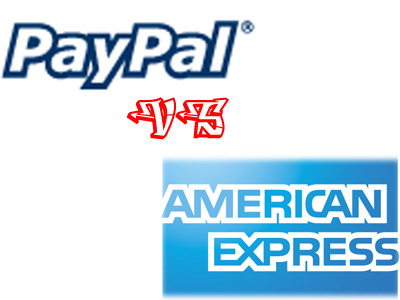 paypal vs amex - paypal versus american express