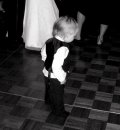 wedding tux - little boy at a wedding
