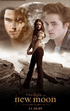 new moon posters - This is the movie photo of the movie newmoon.