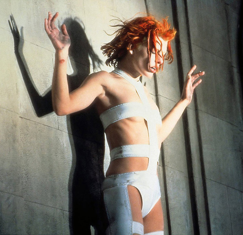 greatest female characters - Leeloo from Fifth Element. 