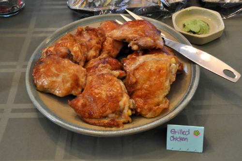 Grilled Chicken - This is grilled chicken taken by my aunt in the US during the birthday of my niece.