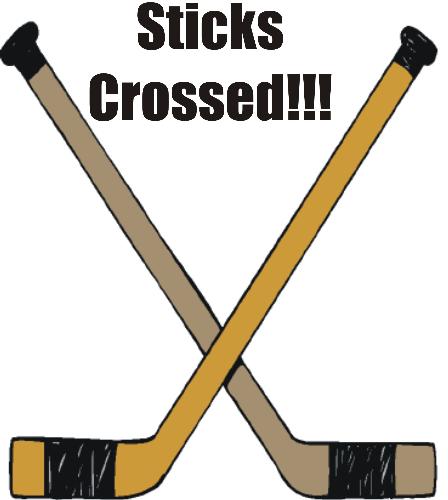 Hockey Sticks - To all hockey fans. Sticks crossed!!!