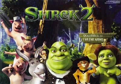 Shrek 2 - Poster with the gang