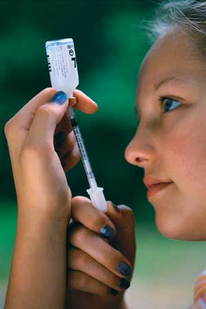 Diabetes - Well there is nothing to panic about being a diabetic.It can be kept under control with diet exercise and regular medication.