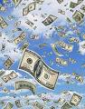 money flying - Money is flying everywhere --- catch if you can