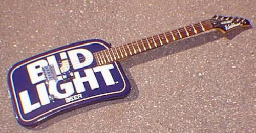 Washburn - Bud Light - Guitar named Bud Light.