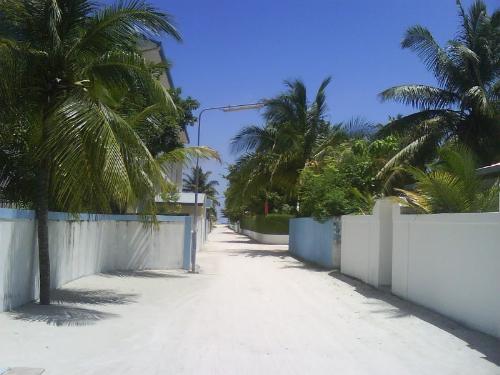 road with walls - Road to the beach, surrounding by walls.