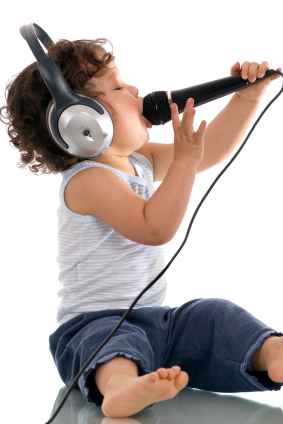 Music Lovers - Baby enjoying the music