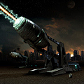 Solar cannon - The strongest defense installation in the game; ships' armor can't withstand the power of a solar cannon. The farther from the sun, the more effective it is; the beam can be deflected by solar radiation.