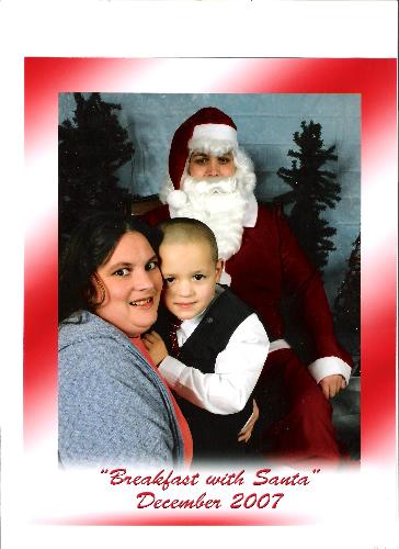 Christmas Pictures with Santa - christmas picture @ breakfast with Santa